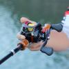 HNHYNSY Telescopic Fishing Rod Fishing Rod and Reel Combo Carbon Fiber Casting Fishing Rod and 17+1 BB 7.1:1 Gear Ratio Casting Fishing Reel 1.6m Fishing Rods (Color : A, Size : Left Hand) view 4