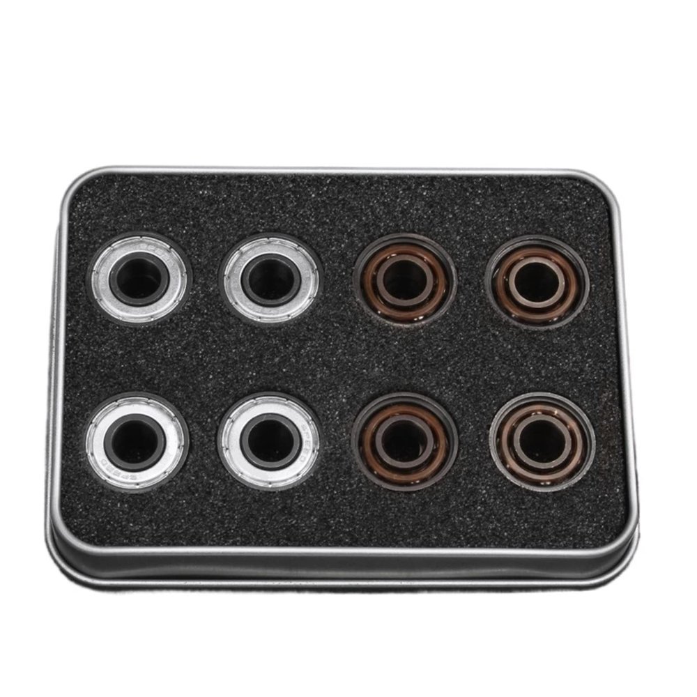 SUOFEILAIMU 16PCS Roller Skating Bearing 608 High-Speed Roller Skating Ceramic Bearing Professional Roller Skating Accessories