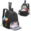 DSLEAF Tennis Backpack for 2 Rackets, Tennis Bag with Separate Ventilated Shoe Space for Tennis/Pickleball/Badminton/Squash Racquet and Accessories view 1