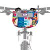 Po Campo Kids Bicycle Basket  Whoosh Bike Basket  Front Frame Handlebar Bag  Waterproof Fabric Bike Basket for Boys, Girls, Toddlers Bike or Scooter (Aquatic) view 1