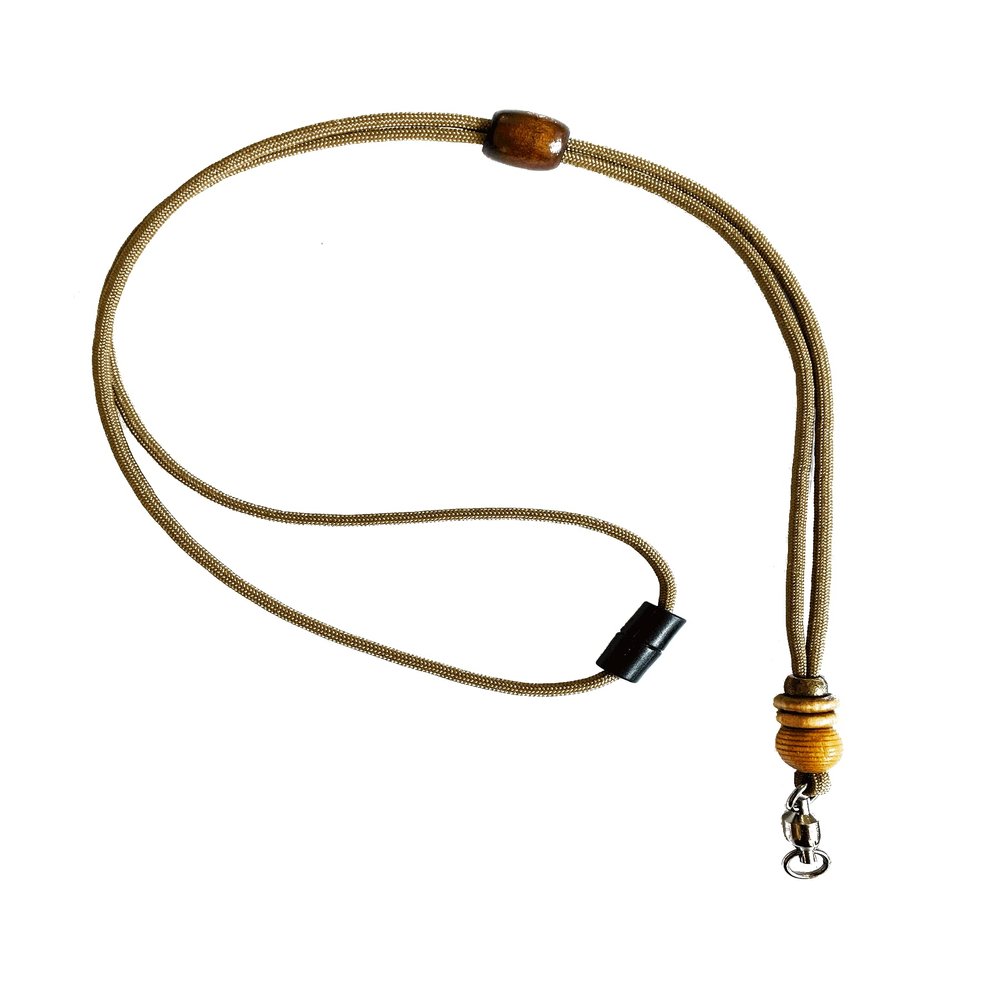 River Canyon Fly Fishing Lanyard Lightweight Minimalist Tool Holder for Nippers & Accessories Simple, Comfortable Gear Organizer for Fly Fishermen (Tan)