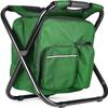 Kikerike Portable Stool Backpack Cooler Chair 300 LBS Max Load Folding Fishing Cooler Backpack Stool for Outdoors Hiking Beach Travel - Army Green view 1
