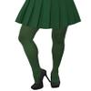 Lastclream High Waisted Tights for Women Cosplay Costume Stockings 80 Denier Semi Opaque Pantyhose Full Footed (Dark Green) view 2