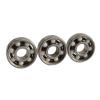 SUOFEILAIMU 10PCS 608 2RS Chrome Steel Ring with White ZrO2 Ceramic Balls Longboard Inline Skate Skateboard Bearings view 1