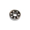 SUOFEILAIMU 10PCS 608 2RS Chrome Steel Ring with White ZrO2 Ceramic Balls Longboard Inline Skate Skateboard Bearings view 2