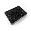 SUOFEILAIMU 16pcs/2 Set Ball Ceramic Bearings with Sleeve 608 2RS Professional Roller Skating Skateboard Bearing MS2304-8 view 1