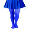 Lastclream High Waisted Tights for Women Cosplay Costume Stockings 80 Denier Semi Opaque Pantyhose Full Footed (Royal Blue) view 1