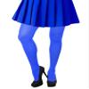 Lastclream High Waisted Tights for Women Cosplay Costume Stockings 80 Denier Semi Opaque Pantyhose Full Footed (Royal Blue) view 2