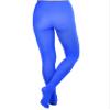 Lastclream High Waisted Tights for Women Cosplay Costume Stockings 80 Denier Semi Opaque Pantyhose Full Footed (Royal Blue) view 3