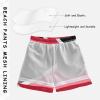 Aflyko Patriot Boys' Board Shorts Trinidad and Tobago Flag Toddler Swim Trunk Girls Beach Swimwear Bathing Suit view 3