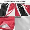 Aflyko Patriot Boys' Board Shorts Trinidad and Tobago Flag Little Kid Swim Trunk Girls Swimwear All Day Shorts view 4