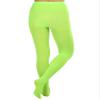Lastclream High Waisted Tights for Women Cosplay Costume Stockings 80 Denier Semi Opaque Pantyhose Full Footed (Fluorescent Green) view 3