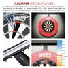 ONE80 ILLUMINA Dartboard Lighting System, Minimum Shadow and Clear Vision Design, Natural Sunlight Effect, Dartboard and Surround NOT Included view 2