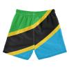 Aflyko Patriot Board Shorts Flag of Tanzania Boys Girls Swim Trunk Kid Beach Swimwear Bathing Suit view 2