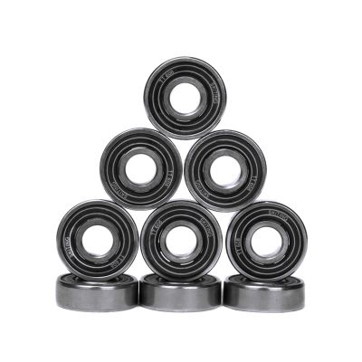 SUOFEILAIMU 16pcs Roller Skate Bearings White Ceramic High Speed Skating Bearing 608 Skateboard Drift Board Shaft Speed Bearings