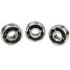 SUOFEILAIMU 10PCS 608 2RS Chrome Steel Ring with Black Si3N4 Ceramic Balls Longboard Inline Skate Skateboard Bearings view 3