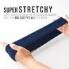 CHARM Mens Sports Headband 2-Pack - Towel Bandana Sweat Wicking Pair Active Wear Black view 2