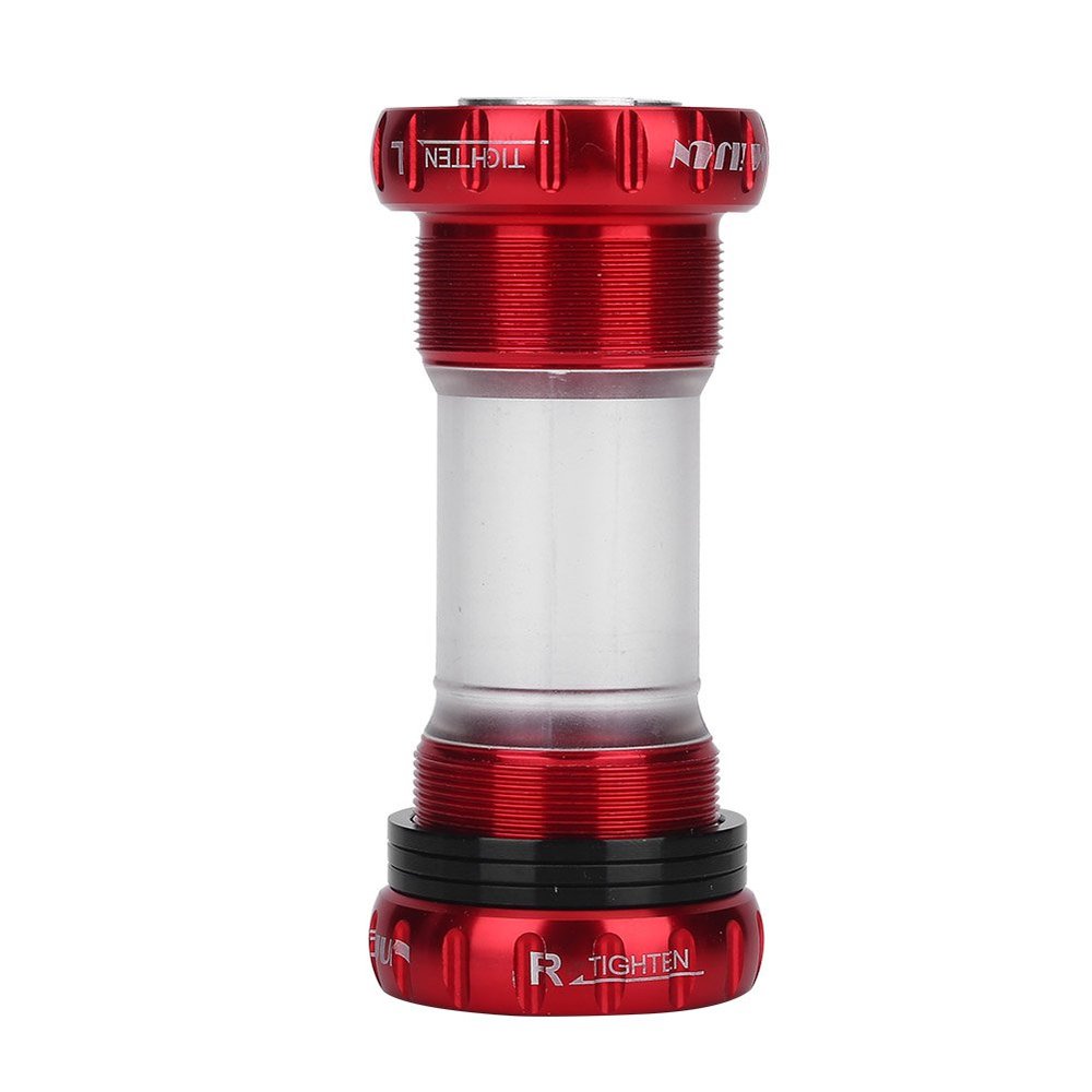 Bottom Bracket Thread Integrative Crankset Bearings Suitable for Bottom Bracket Shell is 68-73mm(Red),Mountain Bike Chain Wheel, Mountain Bike Chain Wheel,Bottom Bracket Thread InMountain Bike Ch