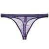 Faringoto Breathable Low Waist Mesh Breathable Men's Underwear Panties Purple view 1