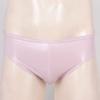 Hedmy Men Shiny Glossy Sexy Bulge Pouch Panties Gay Underwear Bikini Briefs Thongs G-String Swimsuit Pink 3X-Large view 3