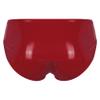 Loloda Men Shiny Liquid Metallic Underwear Bikini Swimsuit Bulge Pouch Swim Trunks Red Large view 2