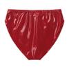Loloda Men Shiny Liquid Metallic Underwear Bikini Swimsuit Bulge Pouch Swim Trunks Red Large view 4