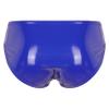 Loloda Men Shiny Liquid Metallic Underwear Bikini Swimsuit Bulge Pouch Swim Trunks Silver XX-Large view 2