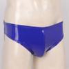 Loloda Men Shiny Liquid Metallic Underwear Bikini Swimsuit Bulge Pouch Swim Trunks Silver XX-Large view 4