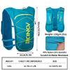 AONIJIE Waterproof and Breathable Running Hydration Vest for Women Men, 4.23oz Lightweight Hydration Vest Backpack Fits 6.8" Phones, for Hiking Cycling Race Marathon(Only Grey Vest) view 2