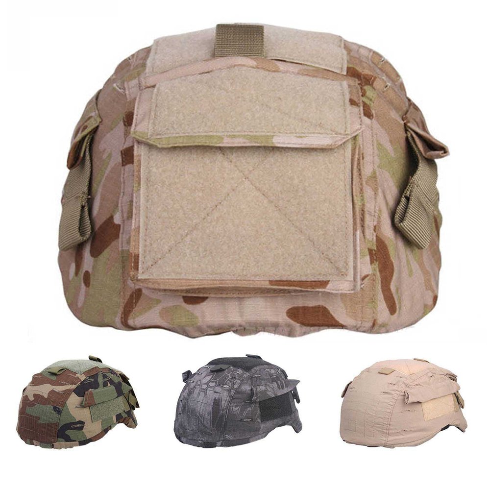 Tactical MICH 2001 Helmet Cover Airsoft Combat Helmet Cover (Multicam Tropic)