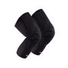 Gamepatch Knee Pads | Compression Sleeve Joint Protection | Shock Absorbing Technology | Men Women Kids, Black, Size L view 3