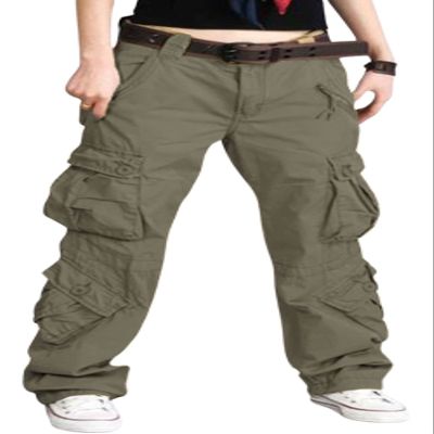 CHARTOU Women's Casual Work Cargo Pants with Multi Pockets Hiking Tactical Military Long Trousers (16,Army Green)