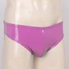Loloda Men Shiny Liquid Metallic Underwear Bikini Swimsuit Bulge Pouch Swim Trunks Hot Pink 4X-Large view 4