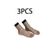 TOSSPER 3 Pairs Women Black Fishnet Socks Elastic Ankle Short Socks Hollow Out Mesh Net Socks Tights for Summer Wear view 3