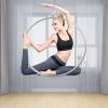 33.5" Aerial Hoop Set Aerial Lyra Hoop Professional Circus Fitness with Complete Rigging Hardware Kit Acrobatics Equipment Hanging Rings for Home Yoga Dance Sling Kit view 1