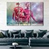 TISHIRON Soccer Superstar Poster Canvas Wall Art 3 Pieces Portuguese Professional Football Player Ronaldo Painting Large Art Canvas Decor Posters for Living Room Prints Framed Ready to Hang 60x40 in view 3