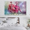 TISHIRON Soccer Superstar Poster Canvas Wall Art 3 Pieces Portuguese Professional Football Player Ronaldo Painting Large Art Canvas Decor Posters for Living Room Prints Framed Ready to Hang 60x40 in view 4