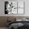 Cristiano Ronaldo Dos Santos Aveiro Canvas Wall Art World Cup Footballer Pictures Paintings 3 Pieces Large Wall Art Wrapped Posters for Living Room Office Prints Framed Ready to Hang 42x28 in view 2