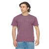 JustBlanks Unisex Short Sleeve Jersey V-Neck T-Shirt - 3005 - Vint HTH Maroon - Medium view 1
