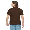 JustBlanks Mens Short Sleeve Tee Dri-Power Active 50/50 Cotton/Polyester Athletic Performance Crew T-Shirt for Men Chocolate view 2