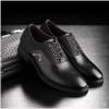 BORAMAX Men's Casual Dress Shoes Spring Summer Lace-Up Formal Shoes Low-Top Pointed Toe Footwear Gentleman Oxford Shoes Black view 4