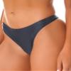 ACSUSS Women Oily Glossy Shorts Sexy Solid Bikini Bottoms Shiny Silky Smooth Pants Sexy Tights Underwear Grey X-Large view 2