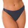 ACSUSS Women Oily Glossy Shorts Sexy Solid Bikini Bottoms Shiny Silky Smooth Pants Sexy Tights Underwear Grey X-Large view 4