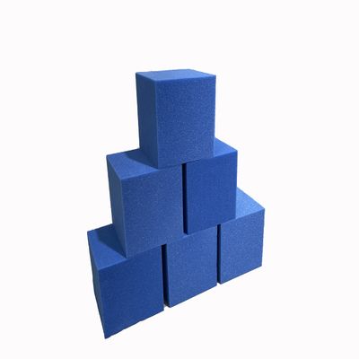 Foamma Blue Foam Pit Cubes/Blocks 9 x 9 x 9 50 Pack for Gymnastics, Freerunning and Parkour Courses, Skateboard Parks, BMX, Trampoline Arenas