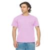 JustBlanks Mens Short Sleeve Tee Dri-Power Active 50/50 Cotton/Polyester Athletic Performance Crew T-Shirt for Men Classic Pink view 1