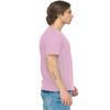 JustBlanks Mens Short Sleeve Tee Dri-Power Active 50/50 Cotton/Polyester Athletic Performance Crew T-Shirt for Men Classic Pink view 3