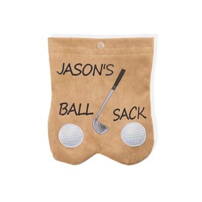 BYFDIY Custom Golf Ball Bag Portable Personalized Name Golf Ball Storage Bag Golf Club Gifts