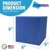 Foamma Blue Foam Pit Cubes/Blocks 6 x 6 x 6 30 Pack for Gymnastics, Freerunning and Parkour Courses, Skateboard Parks, BMX, Trampoline Arenas view 2