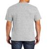 JustBlanks Mens Casual Short Sleeves Regular Fit Core Blend Crew Neck T-Shirt - Ash - XL view 2