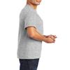 JustBlanks Mens Casual Short Sleeves Regular Fit Core Blend Crew Neck T-Shirt - Ash - XL view 4